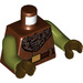 LEGO Reddish Brown Kuiil Minifig Torso (973 / 76382)