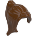 LEGO Reddish Brown Long Ponytail with Side Bangs (62696 / 88426)