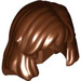 LEGO Brun rougeâtre Mi-longueur Cheveux (40251)