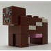 LEGO Roodachtig bruin Minecraft Cow