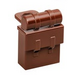 LEGO Reddish Brown Minifig Backpack Non-Opening (2524)