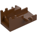 LEGO Červenohnědá Minifigurka Dělo 2 x 4 Základna (2527)