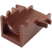 LEGO Reddish Brown Minifig Cannon 2 x 4 Base (2527)