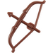 LEGO Reddish Brown Minifigure Figure Long Bow with Arrow (93231)