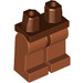 LEGO Rötlich-braun Minifigure Hüften mit Dark Orange Beine (3815 / 73200)