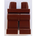 LEGO Roodachtig Bruin Minifigure Heupen met Reddish Brown Poten (73200 / 88584)