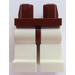 LEGO Reddish Brown Minifigure Hips with White Legs (73200 / 88584)