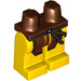 LEGO Reddish Brown Naboo Security Guard Minifigure Hips and Legs (3815 / 18427)