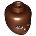 LEGO Reddish Brown Nandi Minidoll Head (81855 / 105142)