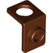 LEGO Reddish Brown Neck Bracket with Stud with Thinner Back Wall (42446)