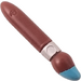 LEGO Reddish Brown Paint Brush with Medium Azure Tip and Silver Rim (15232)