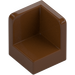 LEGO Reddish Brown Panel 1 x 1 Corner with Rounded Corners (6231)