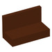 LEGO Reddish Brown Panel 1 x 2 x 1 with Rounded Corners (4865 / 26169)