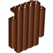 LEGO Reddish Brown Panel 2 x 6 x 6 Log Wall (30140)