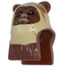 LEGO Roodachtig bruin Paploo Ewok Hoofd (86651)