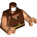 LEGO Reddish Brown Piglin Minifig Torso (973 / 76382)