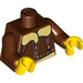 LEGO Reddish Brown Pilot Torso (973 / 88585)