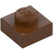 LEGO Reddish Brown Plate 1 x 1 (3024)