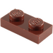 LEGO Reddish Brown Plate 1 x 2 (3023 / 28653)
