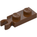 LEGO Reddish Brown Plate 1 x 2 with Clip (78256)