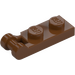 LEGO Reddish Brown Plate 1 x 2 with End Bar Handle (60478)