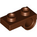 LEGO Reddish Brown Plate 1 x 2 with Underside Hole (18677 / 28809)