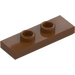 LEGO Reddish Brown Plate 1 x 3 with 2 Studs (34103)