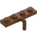 LEGO Reddish Brown Plate 1 x 4 with Downwards Bar Handle (29169 / 30043)