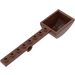LEGO Brun rougeâtre assiette 1 x 8 avec Trou et Seau (30275)
