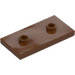 LEGO Reddish Brown Plate 2 x 4 with 2 Studs (65509)