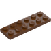 LEGO Rødbrun Plate 2 x 6 (3795)