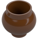 LEGO Rudo brązowy Pot / Cauldron z Uchwyt Holders (79807 / 98374)