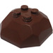 LEGO Reddish Brown Rock 4 x 4 x 1.3 Top (30293 / 42284)