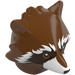 LEGO Reddish Brown Rocket Raccoon Head (104192)