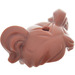LEGO Reddish Brown Short Hair with Ponytails and Fringe (5039 / 35701)