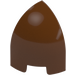 LEGO Reddish Brown Slope 1 x 1 x 1.3 Curved Round Sphere Quarter (1871)