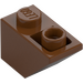 LEGO Červenohnědá Sklon 1 x 2 (45°) Převrácený (3665)