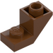 LEGO Reddish Brown Slope 1 x 2 (45°) Inverted with Plate (2310)