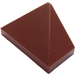 LEGO Brun rougeâtre Pente 1 x 2 (45°) Tripler avec surface lisse (3048)