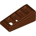LEGO Reddish Brown Slope 1 x 2 x 0.7 (18°) with Grille (61409)