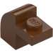 LEGO Reddish Brown Slope 1 x 2 x 1.3 Curved with Plate (6091 / 32807)