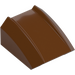 LEGO Reddish Brown Slope 1 x 2 x 2 Curved (30602 / 47904)