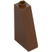 LEGO Reddish Brown Slope 1 x 2 x 3 (75°) with Hollow Stud (4460)