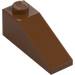 LEGO Reddish Brown Slope 1 x 3 (25°) (4286)