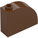 LEGO Reddish Brown Slope 1 x 3 x 2 Curved (33243)