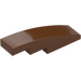 LEGO Reddish Brown Slope 1 x 4 Curved (11153 / 61678)