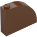 LEGO Reddish Brown Slope 1 x 4 x 3 Curved (65734)