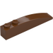 LEGO Rødbrun Skråning 1 x 6 Buet (41762 / 42022)