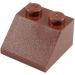 LEGO Rötlich-braun Steigung 2 x 2 (45°) (3039 / 6227)