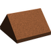LEGO Roodachtig Bruin Helling 2 x 2 (45°) Dubbele (3043)